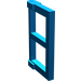 LEGO Blue Window Pane 1 x 2 x 3 with Thick Corner Tabs (28961 / 60608)