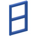 LEGO Blau Fenster Pane 1 x 2 x 3 ohne dicke Ecken (3854)