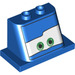 LEGO Blue Windscreen 2 x 4 x 3 with Ivan Green Eyes (72145)