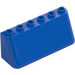 LEGO Blue Windscreen 2 x 6 x 2 (4176 / 35336)