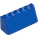 LEGO Blue Windscreen 2 x 6 x 2 (4176 / 35336)