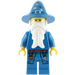 LEGO Blauw Wizard minifiguur