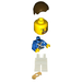 LEGO Bluecoat Sergeant with Goatie Minifigure LEGO Bluecoat Sergeant with Goatie Minifigure