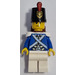 LEGO Bluecoat Soldier with Reddish Brown Backpack and Sweat Drops Minifigure