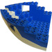 LEGO Boat Bow 12 x 12 x 5.3 Hull with Blue Top (6051)