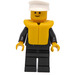 LEGO Boat Captain avec Gilet de sauvetage Figurine