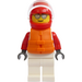 LEGO Boot Racer met Oranje Reddingsvest Minifiguur