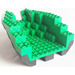 LEGO Boat Stern 12 x 14 x 5.3 Hull mit Green oben (6053)
