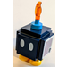LEGO Bob-omb - Scanner Code met Pink, Lime en Lavender Lines minifiguur