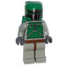 LEGO Boba Fett with Medium Stone Gray Armor and Dark Red Helmet Markings Minifigure