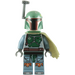 LEGO Boba Fett s Olive Zelená Pauldron a Šedá Ruce Minifigurka