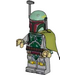 LEGO Boba Fett with Olive Green Pauldron and Tan Hands Minifigure