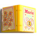 LEGO Book 2 x 3 con &#039;Marie 1999&#039;, Cuore e Fiori Diary Adesivo (33009)