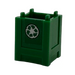 LEGO Boîte 2 x 2 x 2 Caisse avec Recycling Arrows Autocollant (61780)