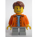 LEGO Boy at Candy Stand minifiguur