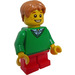 LEGO Boy - Green Sweater Figurine