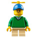 LEGO Boy dans Vert Pull-over Minifigurine