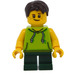 LEGO Boy in Lime Maglietta Minifigure