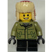 LEGO Boy i Olive Grøn Jakke Minifigur