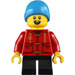 LEGO Boy in Rood Shirt minifiguur
