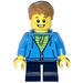 LEGO Boy with Dark Azure Sweater Minifigure