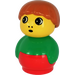 LEGO Boy mit green oben und rot Base Primo Abbildung
