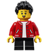 LEGO Boy avec Rouge Baseball Veste Minifigurine