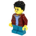 LEGO Boy met Rood Vest minifiguur