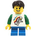 LEGO Boy met Ruimte TShirt minifiguur
