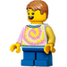 LEGO Boy mit Tie-Dye Hemd Minifigur