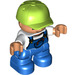 LEGO Boy met Worms in Pocket Duplo Figuur