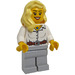 LEGO Brand Store Female, Pharaoh&#039;s Quest Blouse with Buttons, Belt and Necklace Pattern {Leeds} Minifigure