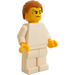 LEGO Brand Store Male, Plain White {Leeds} Minifigure