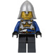 LEGO Breastplate mit Krone, Kette Gürtel, Helm mit Nackenschutz Chess Knight Minifigur