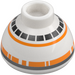 LEGO Klods 1.5 x 1.5 x 0.7 Rund Dome Hat med BB-8 Hoved med lille fotoreceptor (23724 / 47465)