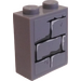 LEGO Brick 1 x 2 x 2 with Bricks Sticker with Inside Stud Holder (3245)