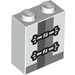 LEGO Kloss 1 x 2 x 2 med Clasps med inre knopp hållare (3245 / 37190)