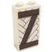 LEGO Brick 1 x 2 x 3 with Timbered &quot;Z&quot; Shape Sticker (22886)