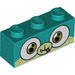 LEGO Brique 1 x 3 avec Alien Puppycorn Face avec Tongue (3622)