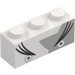 LEGO Brick 1 x 3 with Angry Eyes with Eyelashes (3622 / 103798)