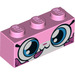 LEGO Brick 1 x 3 with Cat Face &#039;Dessert Unikitty&#039; (3622 / 38906)