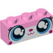 LEGO Brick 1 x 3 with Happy unikitty face with tears (3622 / 23712)