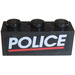 LEGO Brick 1 x 3 with "POLICE" and Red Stripe Sticker (3622)