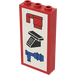 LEGO Brique 1 x 3 x 5 avec Cup, Phone et Robinet Décoration (3755)