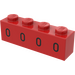 LEGO Brick 1 x 4 with 4 Ovals (3010)