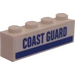 LEGO Brick 1 x 4 with Coast Guard Plane Sticker (3010)