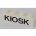 LEGO Kloss 1 x 4 med &quot;KIOSK&quot;  Klistremerke (3010)