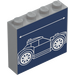 LEGO Цегла 1 x 4 x 3 з автомобіль Schematic (Sloped Назад Вікно) (49311 / 101414)