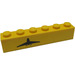 LEGO Brick 1 x 6 with Airplane Sticker (Left) (3009)