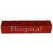LEGO Brick 1 x 6 with "Hospital" Sticker (3009)